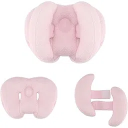 Baby 2 In 1 Travel Cushion, Banana Shape Baby Neck Head Support Car Seat Insert Cushion For Kids, Toddler, Pink,1 Count-image-26