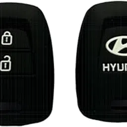 AUTODIFY™ Silicone Rubber Car Key Cover Black Compatible for Hyundai I10 Grand, Santro, Eon (Hyundai, 2 Button Remote Key)-picture-39