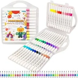 Jaravik Acrylic Paint Markers Set o Vibrant Colors, Permanent Water-Based Marker Pens for Rock Painting, DIY Crafts, Canvas (36)-picture-27