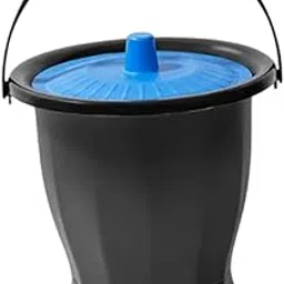 Enakshi® Spittoon Chamber Bucket with Lid Urine Bucket for Female Male Child Children Blue|Health & Beauty | Medical, Mobility & Disability | Daily Living Aids | Incontinence Aids-picture-16