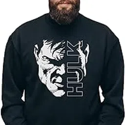 Glow in Dark Avengers/Printed Black Hoodie/Graphic Printed Sweatshirt/Sweatshirt for Men & Women/Warm Sweatshirt/Unisex Sweatshirt-image-1