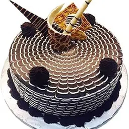 Jaiccha Ghasitaram Express Delivery Fresh Eggless Cream Cake Zebra Torte Cake 1000 GMS |Fresh Cake,Birthday Cake,Anniversary Cake, Gift for Her,Him,Valentine,Christmas,Mothers Day, Fathers Day|-image-0