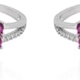 silviya 925 Silver Pink Gemstone Open Toe Ring - Delicate & Adjustable | Gift for Every Occassion | With Certificate of Authenticity and 925 Stamp | 6 Month Warranty-picture-15