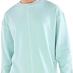 bewakoof Men's Polycotton Oversized Fit Sweatshirt | Sweatshirt for Man Winter Wear-picture-27