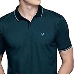 allen solly Men's Cotton Solid Regular Fit Polo Shirt-picture-37