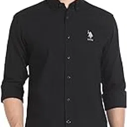 u.s. polo assn. Men Cotton Solid Regular Fit Shirt-picture-24