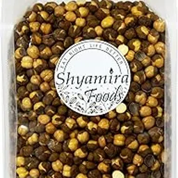 Shyamira Foods Roasted Chana Unsalted | Bhuna Chana With Skin | Roasted Black Gram | Roasted Chickpeas Snacks Without Salt | Fresh & Assorted | 250g-picture-22