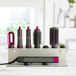 ARHAT ORGANIZERS Airwrap Attachments Holder Wall Mounted | Hair Airwrap Attachments Styler Organizer for Salon, Home | Space-Saving Self Adhesive, Wall Mount Rack, Countertop (White)-picture-27