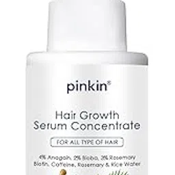 Hair Growth Serum Concentrate For Men & Women | With 4% Anagain, 2% Bioba, 3% Rosemary, Biotin, Caffeine, Rosemary & Rice Water | For Reduce Hairfall, Boost Hair Growth & Repair Damaged Hair (30 ML)-image-16