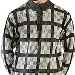 pivl Men's Winter Half Button Open Sweater-picture-17