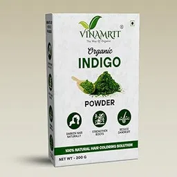 Indigo Powder | 100% Pure & Natural | Supports Hair Health, Color & Scalp Care | 100g Pack | Ayurvedic Herbal Powder for Natural Hair Care-picture-41
