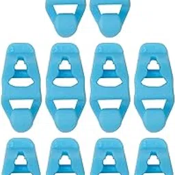 CALANDIS™ 10x Tent Rope Buckles Awning Cord Adjuster for Mountaineering Canopy Camping Blue | Tent Canopy | Tents Canopies | Camping Hiking | Outdoor Sports-image-10