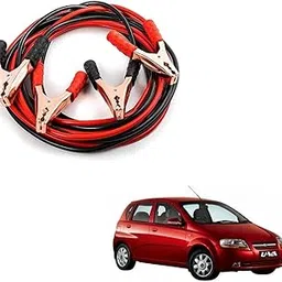 Kozdiko Heavy Duty Auto Jumper Cable Battery Booster Wire Clamp with Alligator Wire Emergency Car Battery Charging Booster Cables Compatibile with Chevrolet Uva-picture-25