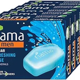 Fiama Men Gel Bar Refreshing Pulse, 125 g (Pack of 6) image 1