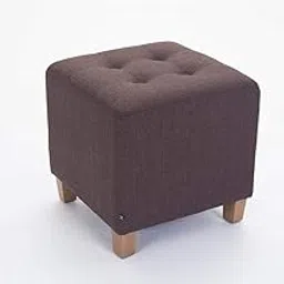 SMARTS COLLECTION Ottoman Stool for Living Room Cushioned Sitting Square pouffes Stool Otoman Stool 7-picture-43