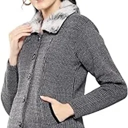 aarika Womens Black Colour Solid Woolen Cardigan-picture-52