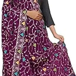 manshhvi fashion Women's Traditional Chinon Embroidery Thread and Sequence Work with Zari Heavy Dupatta Chunni 2.40 Meter For Wedding Pooja Ceremony Festival-picture-54