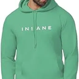 insane Zero Fuck Printed Agg Men Hooded Hoodie Cottonweahirt | Warm Hoodie for Gym, Travel & Cual Winter Wear M Green-picture-23