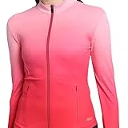 ATHLISIS Women’s Training Jacket with MockCollar & Thumbhole Sleeves | Quick-Dry, Full Zip Stretchable, Lightweight Activewear for Gym, Yoga & Sports-picture-30
