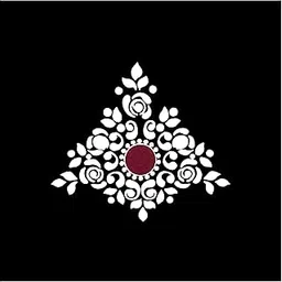 Comet Busters Traditional Bridal Bengali Wedding Bindi For Women (BIN2285)-picture-43