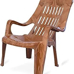 Oaknest Unboxing Furniture Cello Comfort Relax Arm Chair for Indoor & Outdoor - Durable, Stackable, and Comfortable Chair for Living Room - Ideal for Elderly,Reclining & Sleeping (Sandal Wood : 1 Pc)-picture-27
