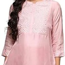 biba Women Cotton Blend Regular Fit Kurti-picture-9