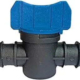 20mm Drip Cock (Pack of) Drip Irrigation 20mm Online Pipe Cock Straight Connector with Tap Multicolour (Pack of 20)-picture-28