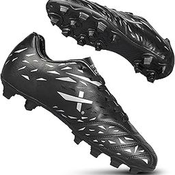 vector x Kick X Football Shoes with Socks & Shinguard Football Shoes for Men (Black,5)-picture-23