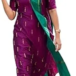 anni designer Women's Rayon Viscose Printed Straight Kurta with Pant and Dupatta-picture-53