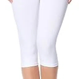 omikka Women's Bio-Wash Calf Length Capri Active Workout Running Fit Yoga 3/4th Pants Combo Pack of 2 for Women/Girls/Ladies - Small to 4XL-picture-28