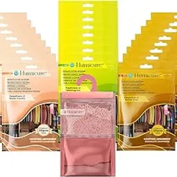 Humicure Moisture Absorber Dehumidifier | 500ml Absorption Capacity | Prevents Mold, Dampness & Odor in Wardrobe, Bathroom, Kitchen & Bedroom | 220g x 24 (Fragrance Combo)-image-10