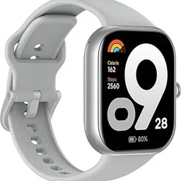 Redmi Move Smartwatch | 1.85" AMOLED (390×450, 600 nits) | Bluetooth Calling | 140+ Sports | 24×7 HR & SPO₂ | AOD | Up to 14-Day Battery | HyperOS (Silver Sprint Strap)-picture-16