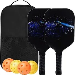 MERISHOPP Premium Pickleball Paddles Set Nonslip Grip with Carry Bag Portable Racquets Star Cluster|Sporting Goods|Tennis & Racquet Sports|Tennis|Racquets-image-29