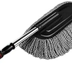 MECALAUX Car Interior Exterior Cleaning Microfiber Duster Accessories (Multi Color) Pack of 1-picture-11