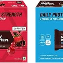 RiteBite Max Protein Daily Choco Berry Bars 300 Gm Pack Of 6 (50 G X 6) & Daily Choco Classic Bars 300 Gm - Pack Of 6 (50 G X 6) - 300 Gm-picture-31