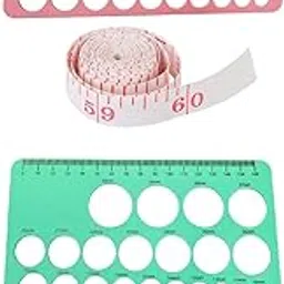 ATORSE Nipple Rulers for Flange Sizing Flange Size Measure Portable Reusable Soft Pink-picture-36