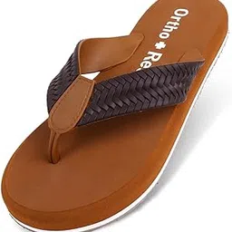 ortho + rest Men slippers with cushioned footbed|soft comfortable stylish and anti skid Men's Flip-Flops & Slippers Daily Use-picture-12