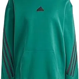 adidas Men’s Sweatshirts | M Fi 3S Hd | Green |-picture-13