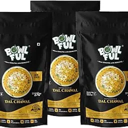 Bowlful Jain Dal Chawal,70 GMS, Spicy Dal and Chawal Without Onion and Garlic | Pure Natural, Freeze Dried Food (Pack of 3)-image-57
