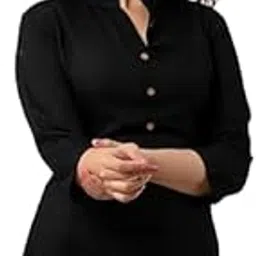 kyraa Women Solid Tunic Top - Jeans Top - Fully Stitched 3/4 Sleeve - Solid Color - Regular Fit - Office Wear Festival - Tunic Tops for Jeans-picture-36