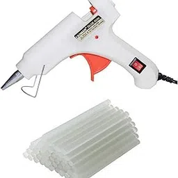 FADMAN 7 MM HOT ADHESIVE (25 GLUE STICKS) WITH WHITE 20 WATT MINI HOT GLUE GUN FOR DIY CRAFT WORK (ON OFF SWITCH BUTTON & INDICATOR)-image-15