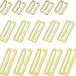 tupalizy 60 Pcs Metal Bra Strap Hooks for Sewing Bikini Halter Tops Swimsuit Clips Lingerie Swimsuit Adjustment Slides-picture-35