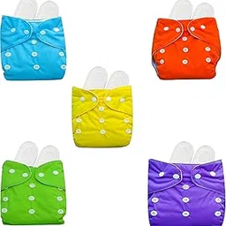 Kritiu Baby Cloth Diapers 0 To 3 Years | Side Leakage Proof Washable Reusable Diaper For 5 Diaper White Black Insert Pad New Born Baby (Pack Of 15) (Multicolor_5)-picture-18