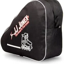 Jonex JJ Exceed Inline & Quad Skating Bag – Waterproof Polyester with Print, Heavy-Duty Straps (MYC) (Black)-picture-19