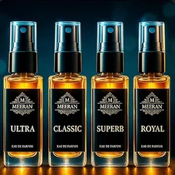 Meeran Luxury Perfume Gift Set -ROYAL,ULTRA,SUPERB,CLASSIC Collection | 8ml Each Bottle | 30% Oil Concentration | Eau De Parfum-picture-37