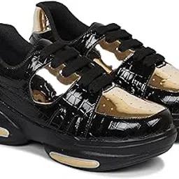 Women Fashion Comfortable Leather Material PVC Rubber Sole Outer Mesh Slip-On Anti-Slip Water Resistant Outdoor Sports Shoes-image-14