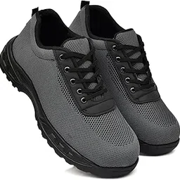 ratanic Mesh Steel Toe Industrial Safety Shoes for Man/Safety Shoes for Men Light Weight Construction, Outdoor-picture-12