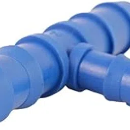 AQUA - AGRO | Drip Fittings And Accessories - Barbed Fittings - Lite - Reducing Tee - 16mm x 12mm x 16mm - (Pack of 50)-picture-10