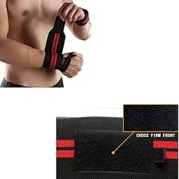 Fit Div™ Wrist Band for Men & Women, Wrist Supporter for Gym and Excercise, Wrist Wrap/Straps Gym Accessories for Men for Hand Grip & Wrist Support Band.-picture-33
