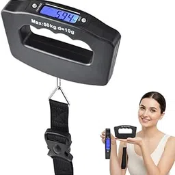 Drumstone (𝐒𝐩𝐞𝐜𝐢𝐚𝐥 𝟏𝟓 𝐘𝐞𝐚𝐫𝐬 𝐖𝐚𝐫𝐫𝐚𝐧𝐭𝐲) Digital Luggage Scale 10g-50kg – Portable Travel Bag Weight Checker with Hanging Belt, Backlit LCD, High Precision Sensor, Temperature-picture-36